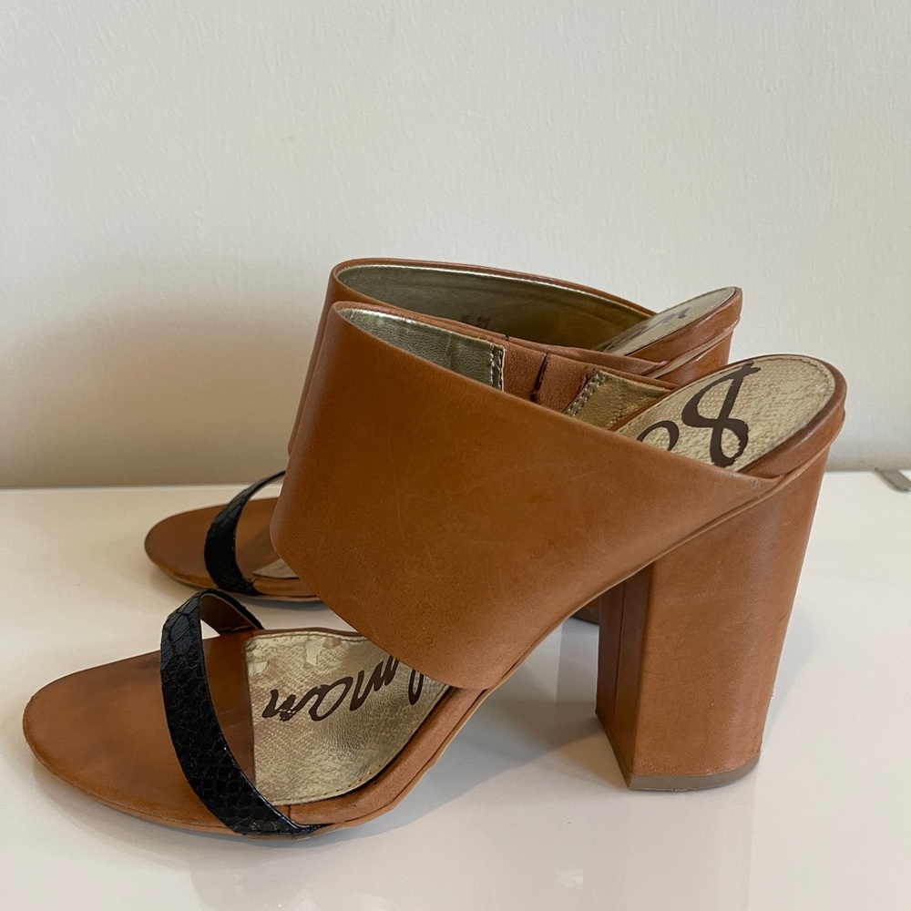 Sam Edelman Leather Mules Size 10M